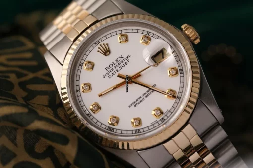 Incredible Fake Rolex Lady-datejust 68274 Automatic Movement 31mm Gold/steel Case Womens Watch
