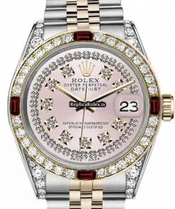 Good Imitation Rolex Datejust 16013 Automatic Movement 36mm Gold/steel Case Mens/unisex Watch