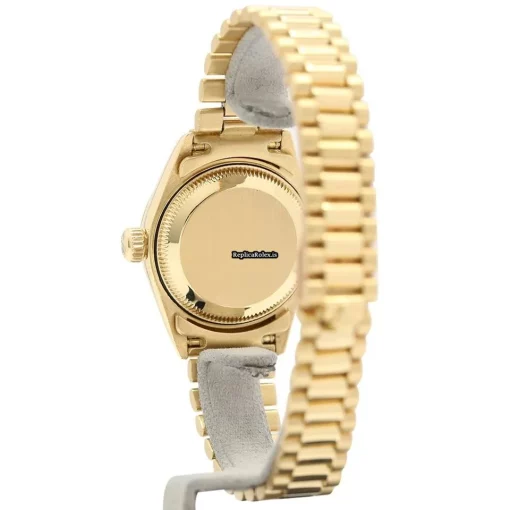 Exquisite Replica Rolex Lady-datejust 79178 Caliber 2235 Automatic Movement 26mm Yellow Gold Case Womens Watch - Image 6