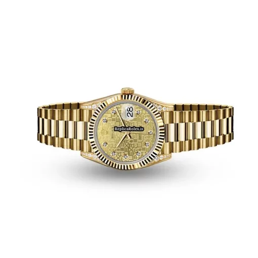 Cool Fake Rolex Lady-datejust 6917 Automatic Movement Womens Watch - Image 5