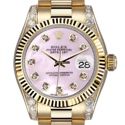 Well Made Replica Rolex Lady-datejust 6917 Automatic Movement Womens Watch