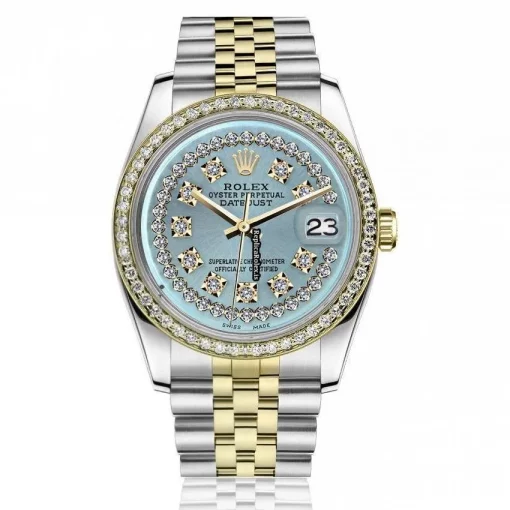 Ideal Replica Rolex Lady-datejust 69173 Automatic Movement 26mm Gold/steel Case Womens Watch