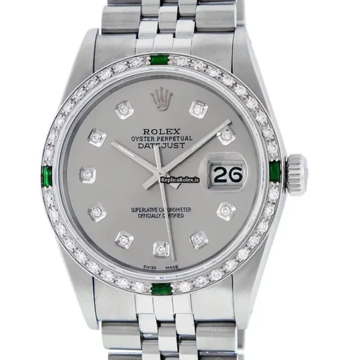 Fine Knockoff Rolex Datejust Caliber 3035 Automatic Movement 36mm Steel Case Mens/unisex Watch