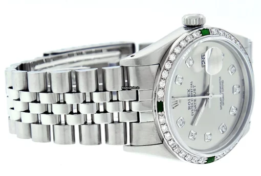 Fine Knockoff Rolex Datejust Caliber 3035 Automatic Movement 36mm Steel Case Mens/unisex Watch - Image 5