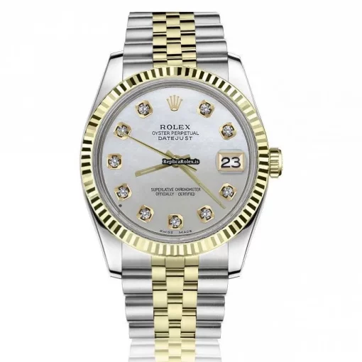 Excellent Fake Rolex Lady-datejust 68274 Automatic Movement 31mm Gold/steel Case Womens Watch