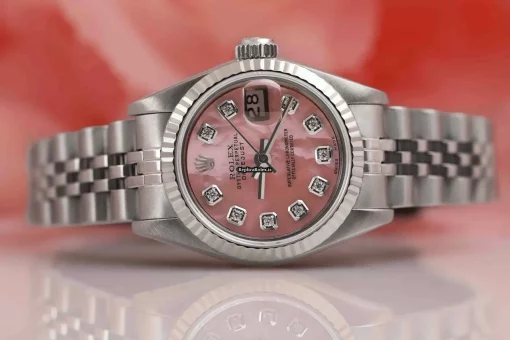 Recommend Knockoff Rolex Lady-datejust 69174 Automatic Movement 26mm Steel Case Womens Watch - Image 2