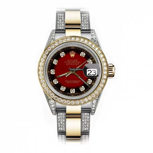 Offering Copy Rolex Datejust 16013 Automatic Movement 36mm Gold/steel Case Mens/unisex Watch