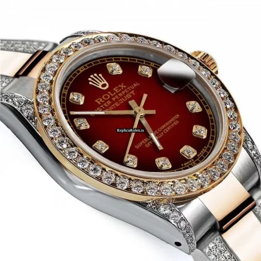 Offering Copy Rolex Datejust 16013 Automatic Movement 36mm Gold/steel Case Mens/unisex Watch - Image 3