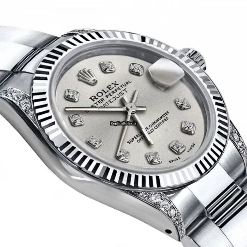 Quality Replica Rolex Lady-datejust 68274 Automatic Movement 31mm Steel Case Womens Watch - Image 2