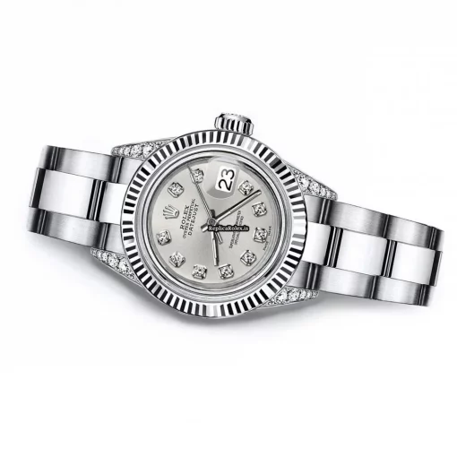 Quality Replica Rolex Lady-datejust 68274 Automatic Movement 31mm Steel Case Womens Watch - Image 3