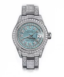 Affordable Replica Rolex Oyster Perpetual Lady Date 69160 Automatic Movement 26mm Steel Case Womens Watch
