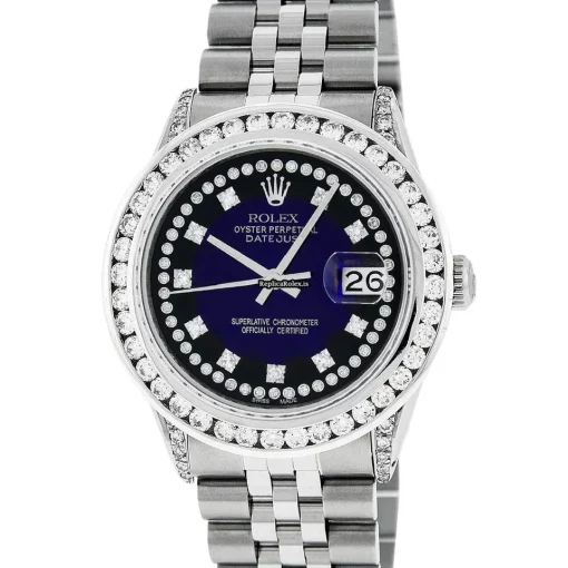 Suitable Fake Rolex Datejust Caliber 3035 Automatic Movement 36mm Steel Case Mens/unisex Watch - Image 2