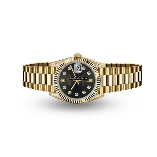 Well Made Knockoff Rolex Lady-datejust 6917 Automatic Movement Womens Watch - Image 5