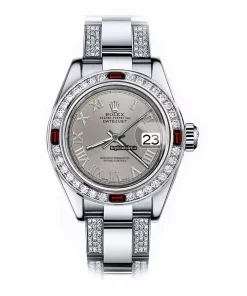 Superb Replica Rolex Oyster Perpetual Lady Date 69160 Automatic Movement 26mm Steel Case Womens Watch
