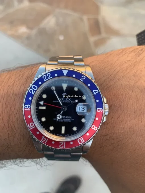 Inexpensive Replica Rolex Gmt-master II 16710b Automatic Movement 40mm Steel Case Mens/unisex Watch
