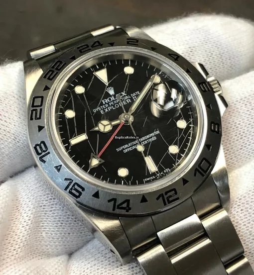 Wonderful Replica Rolex Explorer II 16550 Automatic Movement 40mm Steel Case Watch - Image 5