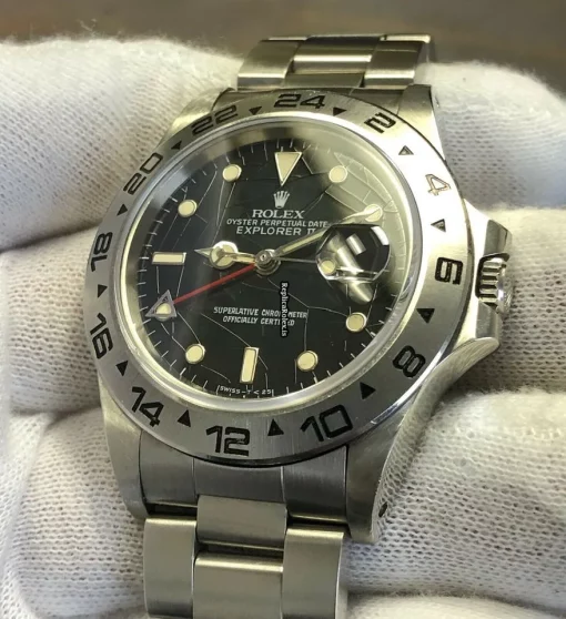 Wonderful Replica Rolex Explorer II 16550 Automatic Movement 40mm Steel Case Watch - Image 6