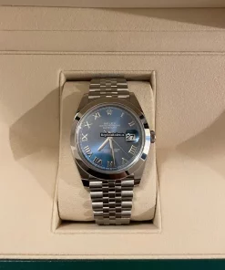 Amazing Replica Rolex Datejust 126300 Caliber 3235 Automatic Movement 41x48mm Steel Case Mens/unisex Watch