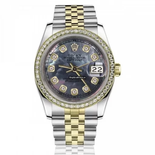 Incredible Replica Rolex Datejust 16013 Automatic Movement 36mm Gold/steel Case Mens/unisex Watch