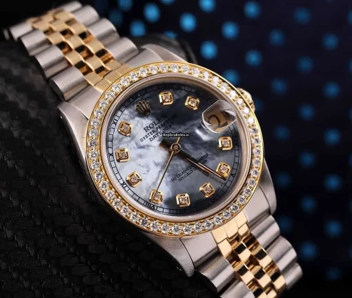 Incredible Replica Rolex Datejust 16013 Automatic Movement 36mm Gold/steel Case Mens/unisex Watch - Image 2