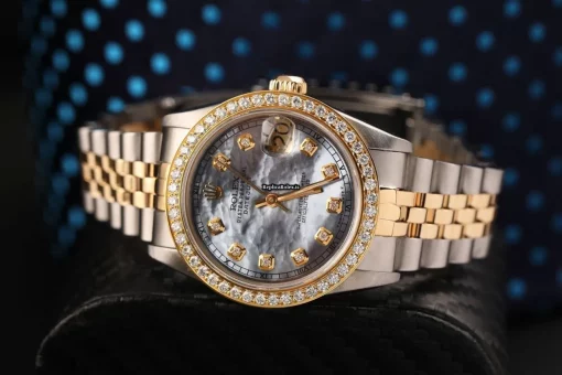Incredible Replica Rolex Datejust 16013 Automatic Movement 36mm Gold/steel Case Mens/unisex Watch - Image 3