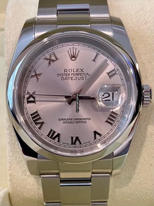 Superior Replica Rolex Datejust 116200 Caliber 3135 Automatic Movement 36mm Steel Case Mens/unisex Watch - Image 2
