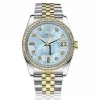 Neat Replica Rolex Lady-datejust 69173 Automatic Movement 26mm Gold/steel Case Womens Watch