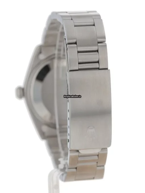 Durable Fake Rolex Air King Precision 5500 34mm Steel Case Watch - Image 6