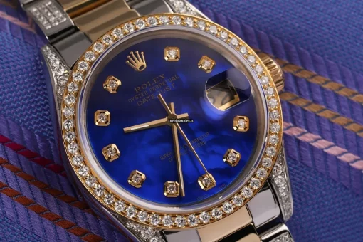 Excellent Replica Rolex Datejust 16013 Automatic Movement 36mm Gold/steel Case Womens Watch - Image 3