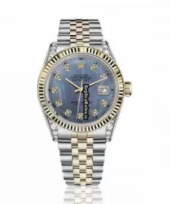 Design Replica Rolex Lady-datejust 69173 Automatic Movement 26mm Gold/steel Case Womens Watch