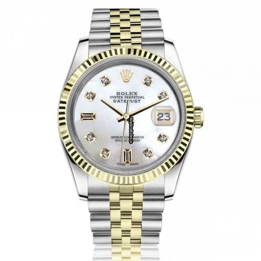 Excellent Fake Rolex Lady-datejust 68274 Automatic Movement 31mm Gold/steel Case Womens Watch