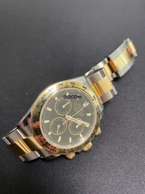 Top Replica Rolex Daytona 116503 Caliber 4130 Automatic Movement 40mm Gold/steel Case Mens/unisex Watch - Image 2