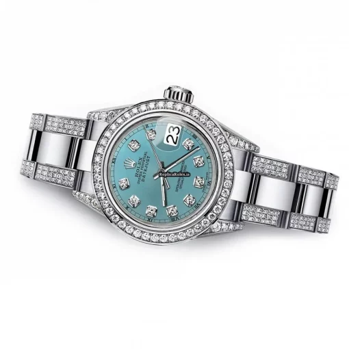 Good Replica Rolex Lady-datejust 68274 Automatic Movement 31mm Steel Case Womens Watch - Image 3