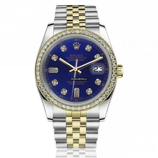High-end Fake Rolex Datejust 16013 Automatic Movement 36mm Gold/steel Case Mens/unisex Watch
