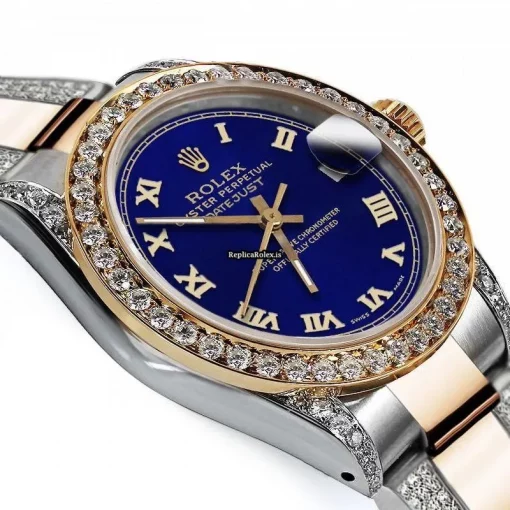 Popular Imitation Rolex Datejust 16013 Automatic Movement 36mm Gold/steel Case Mens/unisex Watch - Image 3