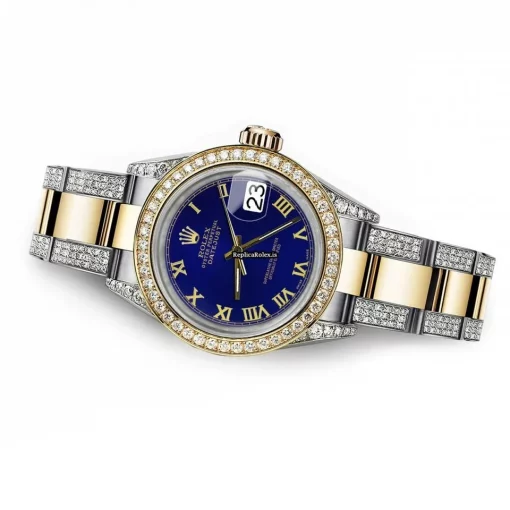 Popular Imitation Rolex Datejust 16013 Automatic Movement 36mm Gold/steel Case Mens/unisex Watch - Image 4
