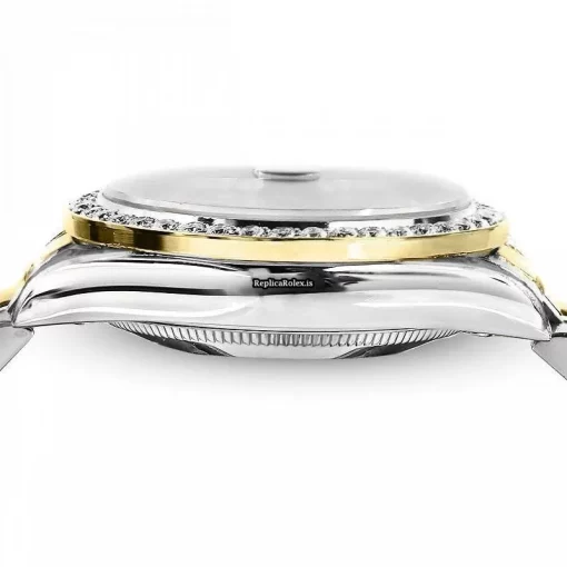 1:1 Fake Rolex Datejust 16013 Automatic Movement 36mm Gold/steel Case Mens/unisex Watch - Image 5