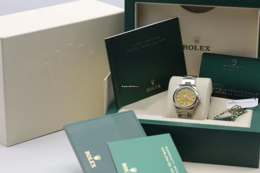 Good Replica Rolex Oyster Perpetual 277200 31mm Steel Case Watch - Image 11
