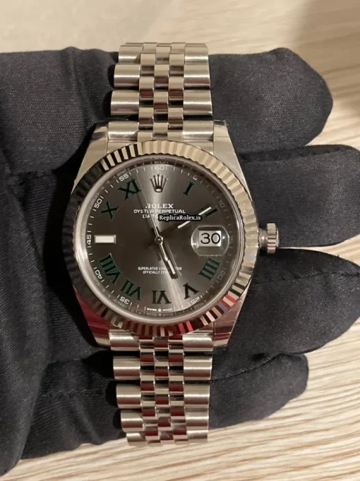 Lovely Fake Rolex Datejust 126334 Caliber 3235 Automatic Movement 41mm Steel Case Mens/unisex Watch - Image 5
