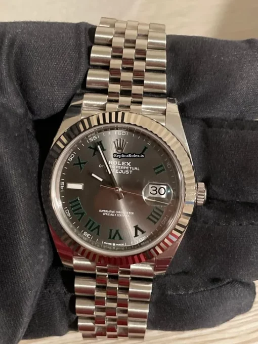 Lovely Fake Rolex Datejust 126334 Caliber 3235 Automatic Movement 41mm Steel Case Mens/unisex Watch - Image 6