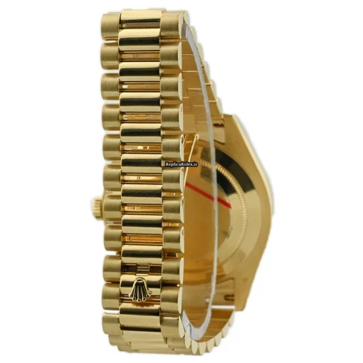 Recommend Knockoff Rolex Day-date II 218238 Caliber 3156 Automatic Movement 41mm Yellow Gold Case Mens/unisex Watch - Image 3