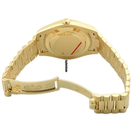 Recommend Knockoff Rolex Day-date II 218238 Caliber 3156 Automatic Movement 41mm Yellow Gold Case Mens/unisex Watch - Image 5