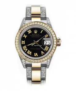 Quality Replica Rolex Datejust 16013 Automatic Movement 36mm Gold/steel Case Mens/unisex Watch