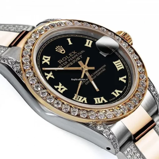Quality Replica Rolex Datejust 16013 Automatic Movement 36mm Gold/steel Case Mens/unisex Watch - Image 3