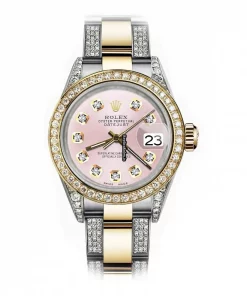 Swiss Replica Rolex Datejust 16013 Automatic Movement 36mm Gold/steel Case Mens/unisex Watch