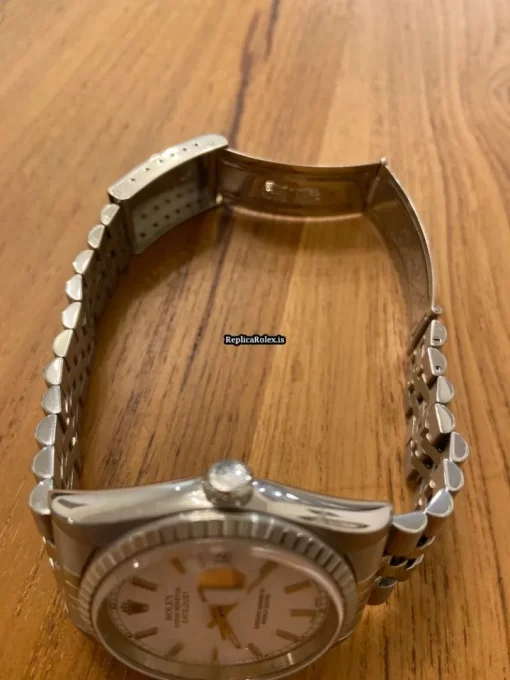 Swiss Fake Rolex Datejust 16220 Caliber 3135 Automatic Movement 36mm Steel Case Mens/unisex Watch - Image 2