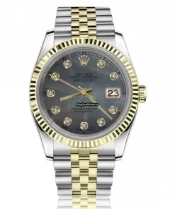 Amazing Imitation Rolex Lady-datejust 68274 Automatic Movement 31mm Gold/steel Case Womens Watch