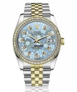 Fabulous Replica Rolex Datejust 16013 Automatic Movement 36mm Gold/steel Case Mens/unisex Watch