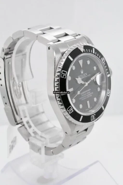 Fine Replica Rolex Submariner Date 16610 Caliber 3135 Automatic Movement 40mm Steel Case Mens/unisex Watch - Image 3