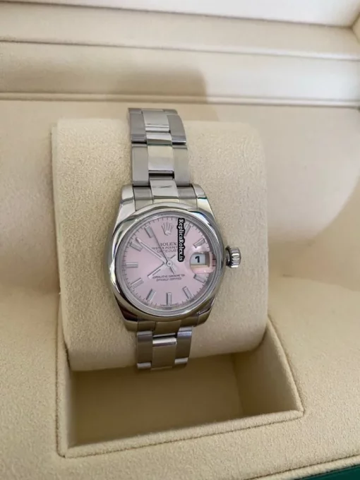 Incredible Fake Rolex Lady-datejust 179160 Caliber 2235 Automatic Movement 26x33mm Steel Case Womens Watch - Image 2